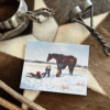 Note Card Christmas Saddle - Image 2