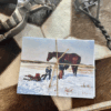 Note Card Christmas Saddle